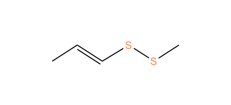 (E)-1-(Methyldisulfanyl)-1-propene
